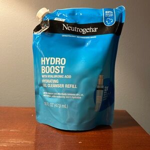 Neutrogena Hydro Boost Hydrating Gel Cleanser Refill Pouch 16 oz